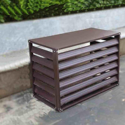 Outdoor Air Conditioner Cover Aluminum Decorative Fence Privacy Screen - Image 6