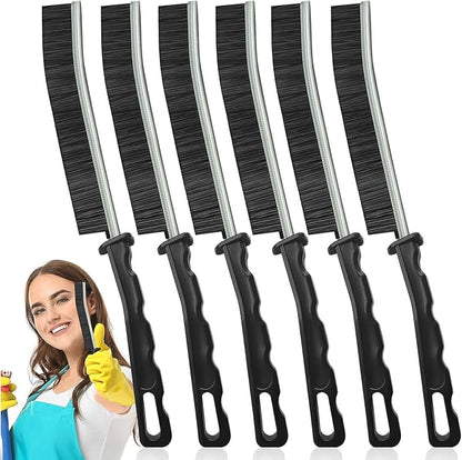6Pcs Hard Bristle Crevice Cleaning Brush by MyVaky