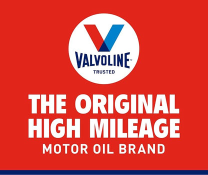 Valvoline High Mileage with MaxLife Technology SAE 5W-30 Synthetic Blend Motor - Image 8
