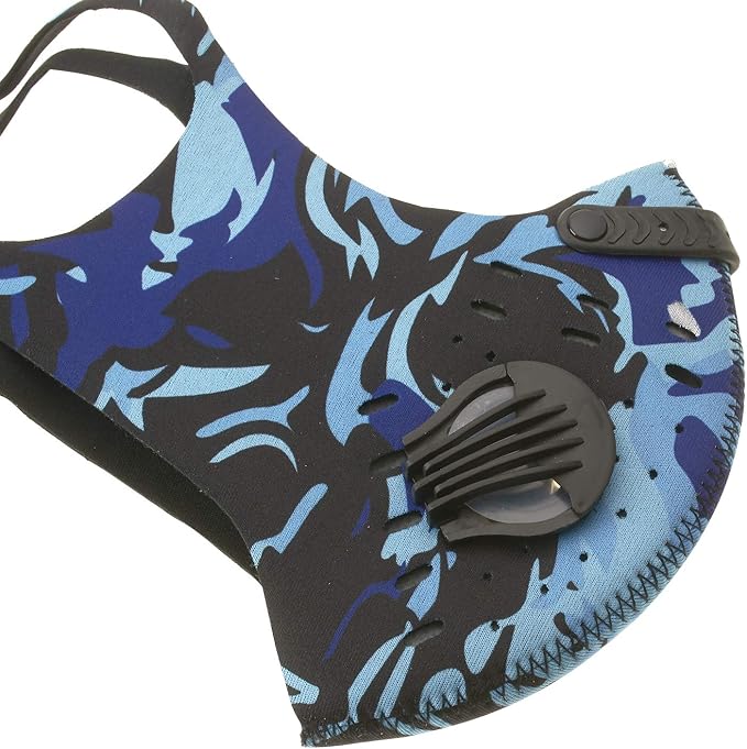 ASA Techmed Reusable Dual Air Breathing Valve Face Mask Cover by ASATECHMED