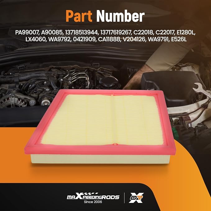 maXpeedingrods PA99007 Engine Air Filter Fit - Image 3