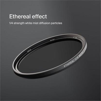 Urth 58mm Ethereal White Mist ¼ Diffusion Lens Filter - Image 2
