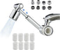 YYKBZ 1440° Rotating Sink Water Filter Faucet Extender Aerator, 2 Mode Swivel by Unknown