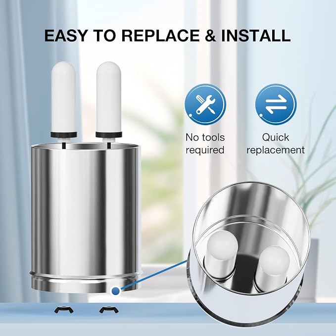 8.46-Inch 3-Stage Filtration Ceramic Purification Elements NSF/ANSI 42&372 - Image 4