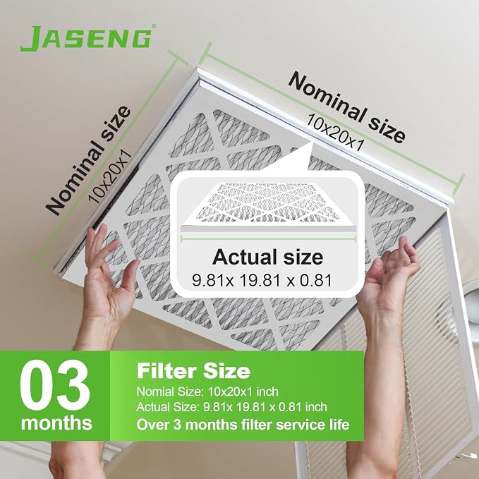 Furnace Filters 10x20x1 MERV 8, MPR 600, Air Filter - Image 2