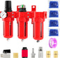Industrial Grade Three-Stage Air Drying System, 0-150 PSI, 1/2 Inch NPT by BOGERDACK
