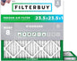 Filterbuy 23.5x23.5x1 Air Filter MERV 8 Essential Dust & Allergy Defense by Filterbuy