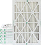 Glasfloss 12x24x2 MERV 10 2" Inch Pleated Air Filters Box of 6. Actual Size: by Glasfloss