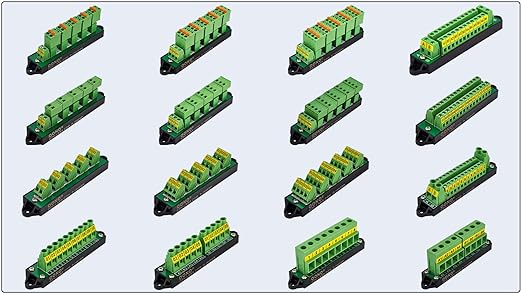 16Amp AC/DC 48V 2x12 Position Terminal Block Distribution Module. OONO D-1410GP