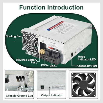 PD9360 Power Converter replacement-9300 Series Converter, 60Amp 120V to 12V RV - Image 3