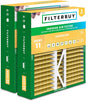 Filterbuy 16x22x5 Air Filter MERV 11 Superior Pet & Allergy Defense, Pleated by Filterbuy