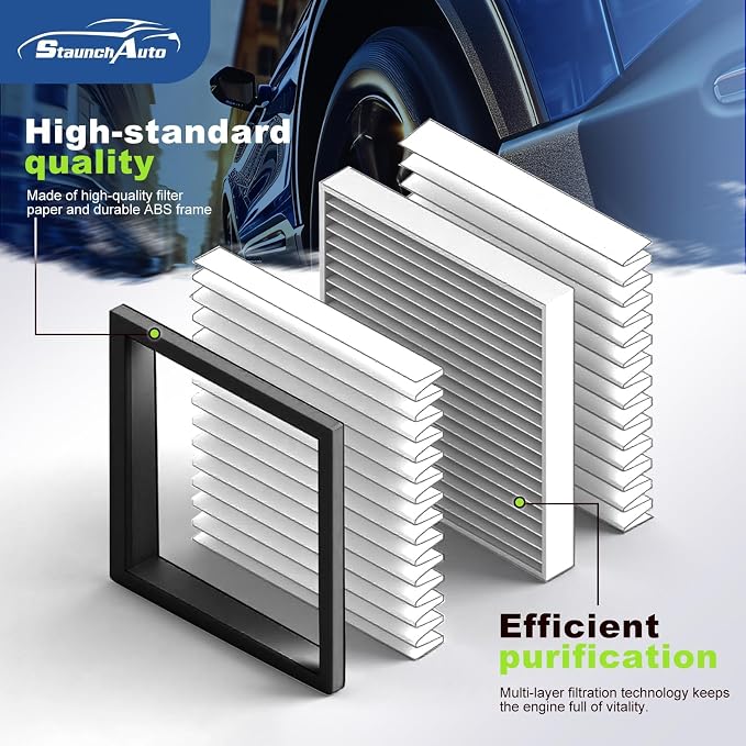 Engine & Cabin Air Filter for 2019-2025 2026 Mazda 3, 2019-2025 2026 CX-30 - Image 3