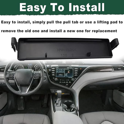 AC Cabin Air Filter Plate Cover Door Panel Fit - Image 5