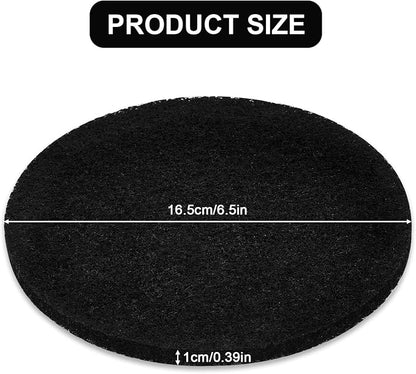10Pcs 6.5 Inch Charcoal Filters - Image 2