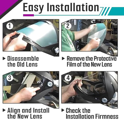 4 Pcs Face Shield Replacement Window Compatible - Image 7
