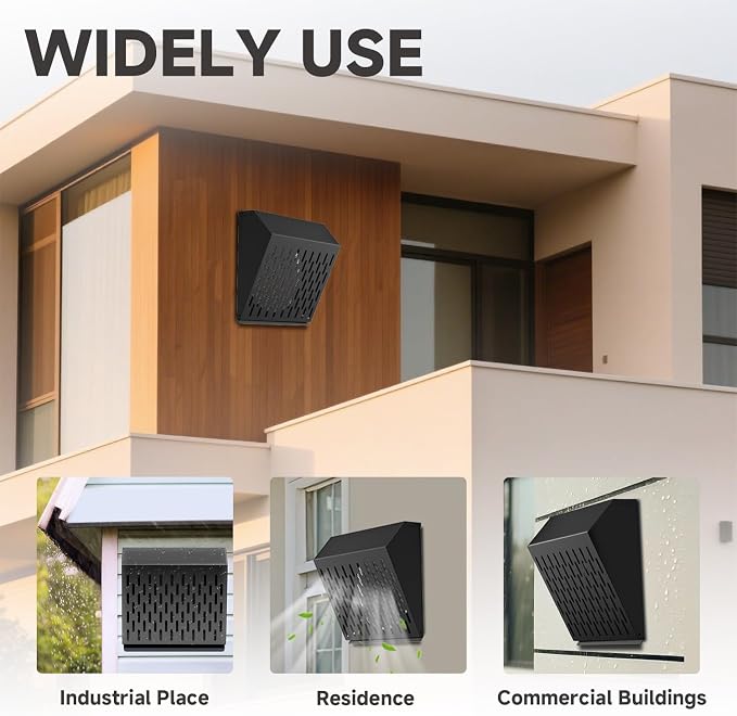 10 Inch Exhaust Vent Cover, Wall Vent Cover - Image 7