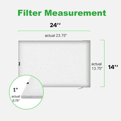 Reair 14x24x1 Air filter, Washable and Reusable Air Filter 14x24x1 - Image 6
