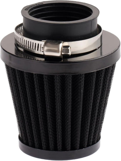 Mtsooning Motorcycle Air Filter Pod, 39mm Washable Universal Clamp-On Breathers by Mtsooning