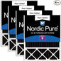 Nordic Pure 20x25x5 Lennox X6673 X6675 Replacement Odor Reduction Merv 8 Filter by NordicPure