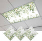 Fluorescent Light Covers for Ceiling Lights Sage Green Eucalyptus Leaves by Home+L6