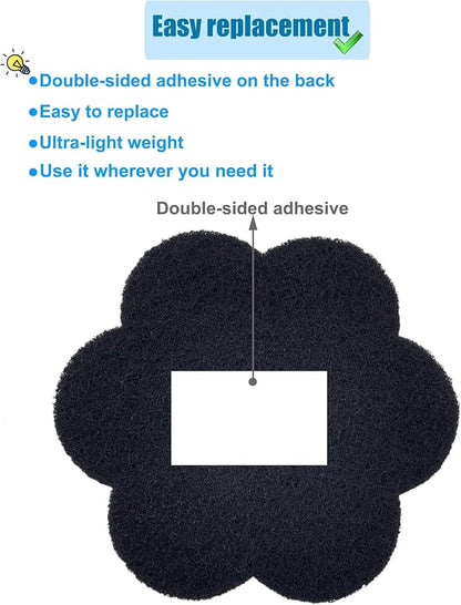 12-Pack Universal Trash Can Odor Absorbing Filters, Activated Charcoal - Image 5