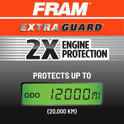 FRAM Extra Guard Rectangular Panel Engine Air Filter Replacement, Easy Install - Image 3