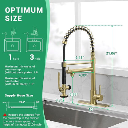Fapully Commercial Kitchen Sink Faucet - Image 5