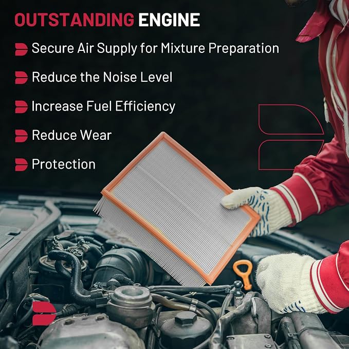 BDFHYK CA11959 Engine Air Filter Compatible - Image 5