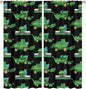 Kids Agriculture Machine Window Curtains, Farm Equipment Tractors Transport by SHElifestyle