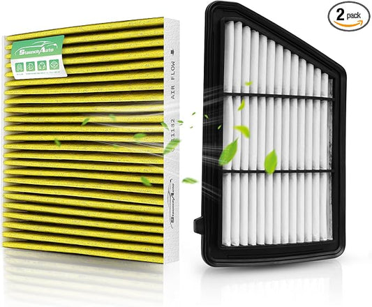 Engine and Cabin Air Filter Combo by StaunchAuto