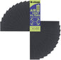 Carbon Filter 4 x 12 Inch 24 Pcs Activated Charcoal Air Vent Floor Heater by Hoctsom