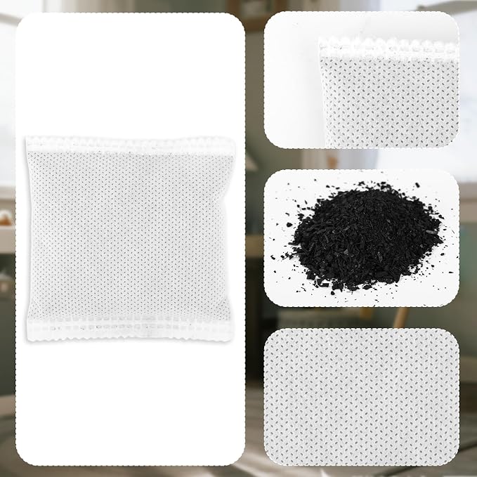 12pcs Carbon Filter Refills for Playtex Diaper Genie, Activated Charcoal - Image 3