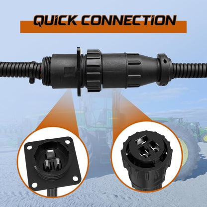 3 Pin Auxiliary Power Connector 3 Pin Auxiliary Cable Replace 187103A1 & - Image 2
