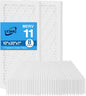 10x20x1 MERV 11 Air Filter, Quality AC/HVAC Furnace Filter，2 Reusable ABS Frame by LYJHKJ