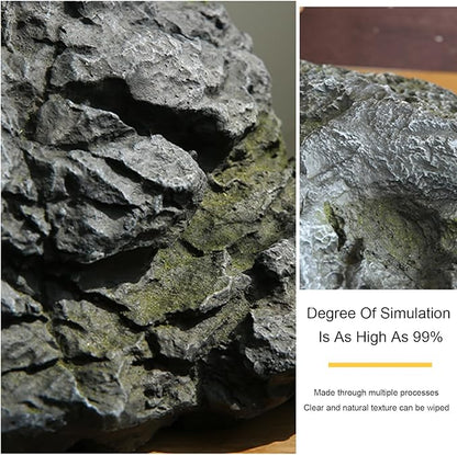 Outdoor Fake Rock Cover Realistic Lightweight Fiberglass Artificial Landscape - Image 5