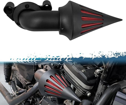 Air Cleaner Motorcycle CNC Spike Air Intake Filter Kit Fit - Image 2