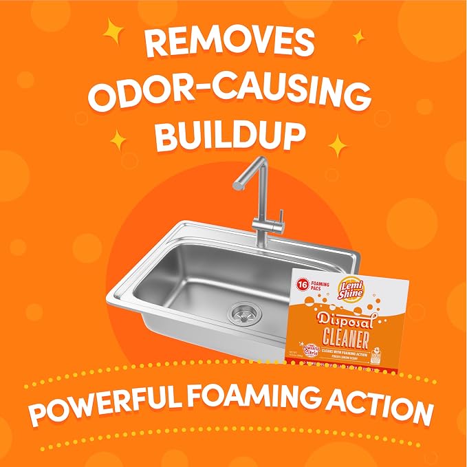 Lemi Shine Foaming Garbage Disposal Cleaner and Deodorizer - Image 3