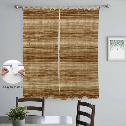 Vintage Western Living Room Curtains 96 Inch Length, Window Curtains Tab Top - Image 4