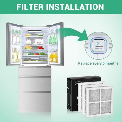 Barkior 6-Pack Refrigerator Air Filter Replacement - Image 3