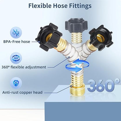 OULEME RV Water Filter, Inline Water Hose Filter - Image 4