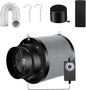 MELONFARM Air Filtration Kit 6", Built-in 14cm Fan Low Nois Carbon Filter by MELONFARM