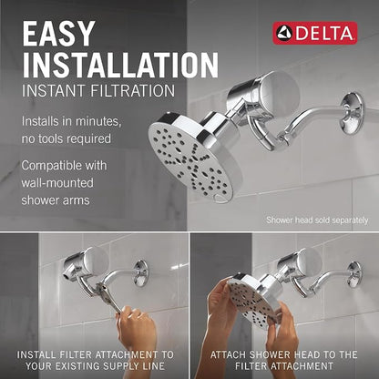 Delta Faucet Clarifi Premium Shower Filter Attachment - Image 5