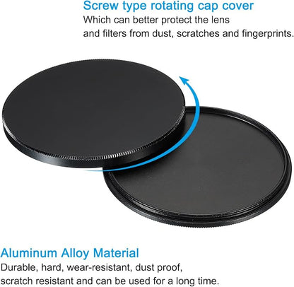 PATIKIL 67mm Lens Cap, Camera Lens Cap Cover Universal Front Metal Lens Filter - Image 4