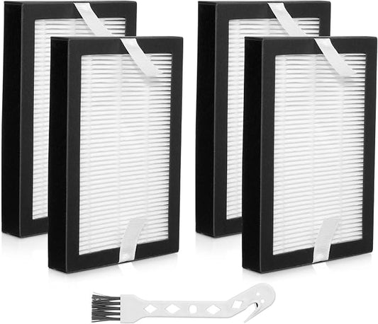 4 Pack EF-12 62731 52731 HEPA Media Vacuum Exhaust Air Filters by Tyhocent