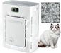 Pet Air Purifier for Home Large Room 2500 sq ft, H13 HEPA Washable Double-Sided by Heapets