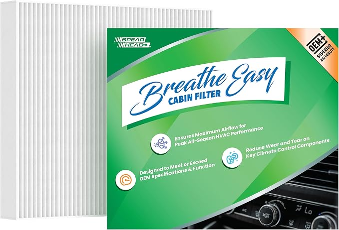 Spearhead OEM+ Particulate Breathe Easy Cabin Filter | Fits 2011-19 Explorer by SPEARHEAD