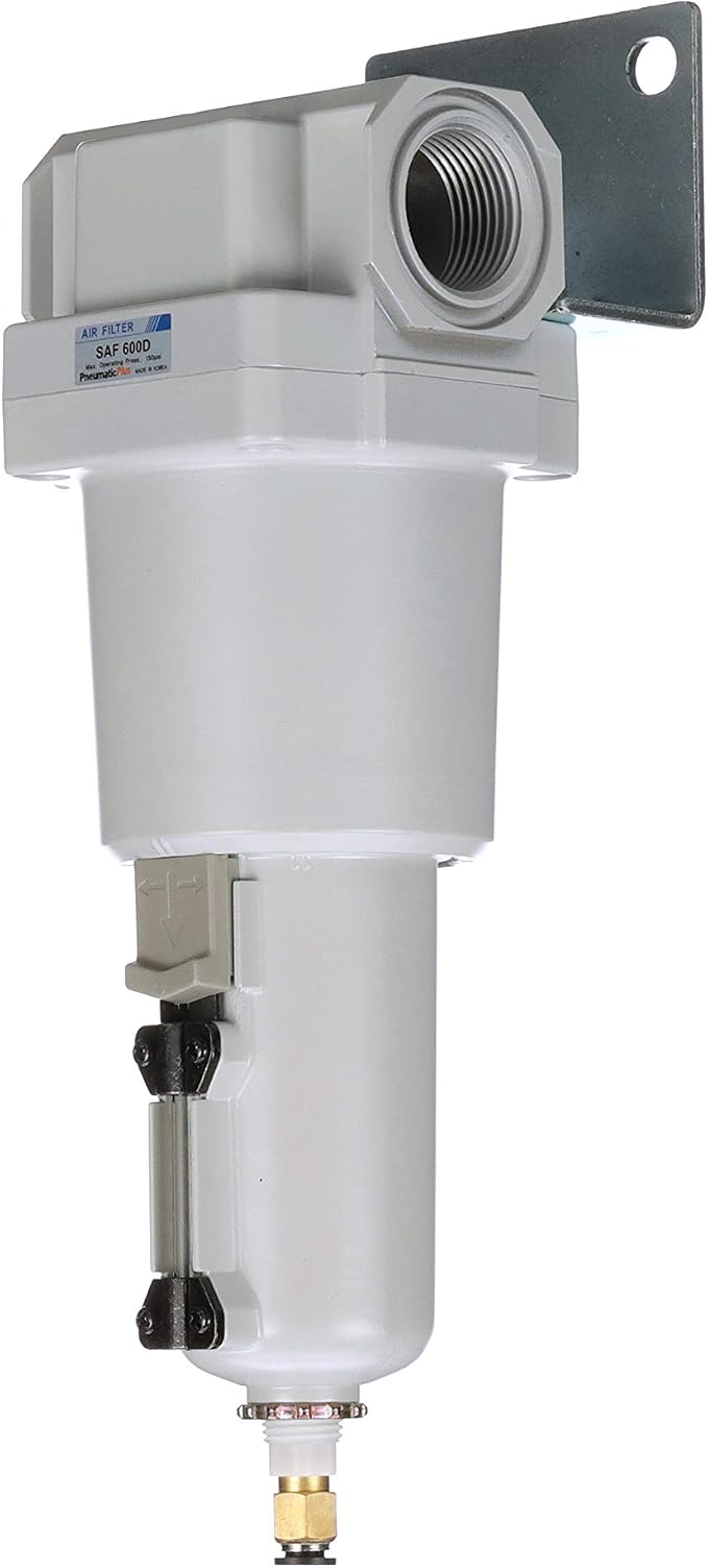 PneumaticPlus SAF600-N10BD-MEP Compressed Air Particulate Filter 1" NPT - Image 3