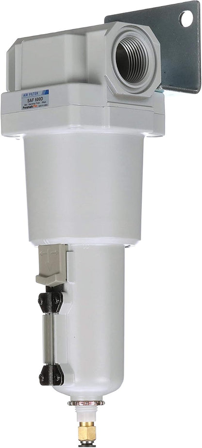 PneumaticPlus SAF600-N10BD-MEP Compressed Air Particulate Filter 1" NPT - Image 3