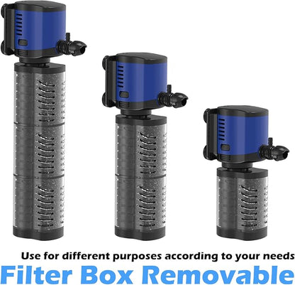 TARARIUM Aquarium Filter Powerful 260GPH - Image 7