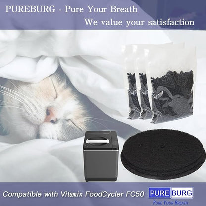 PUREBURG FC-50 Odor Absorbing Carbon Refills Pack Compatible - Image 5